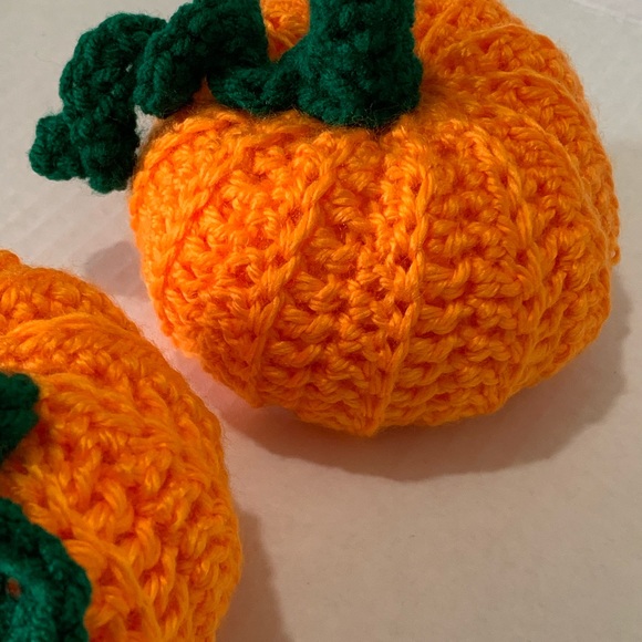 Home Decor Farm Decor Handmade Crochet Pumpkins - Picture 4 of 13